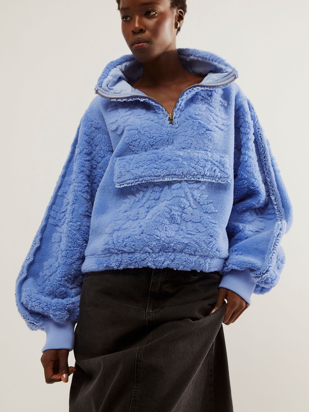 Free People monarch sweatshirt